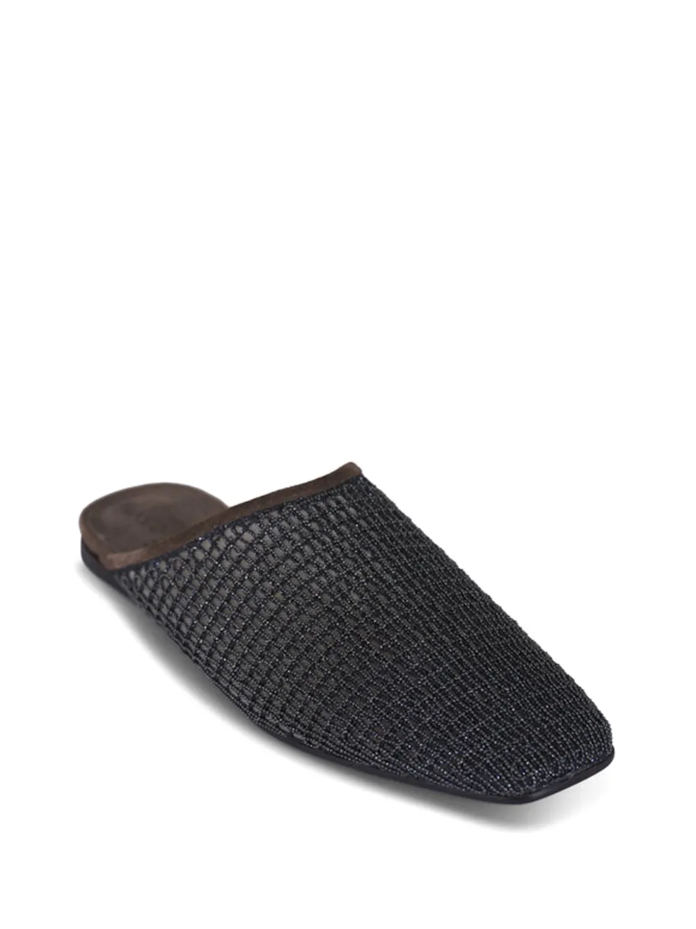 Brunello Cucinelli Mesh muiltjes Zwart