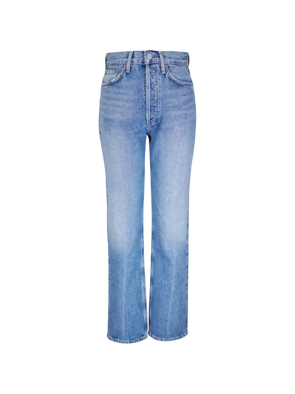 AGOLDE whiskering-effect jeans - Blu