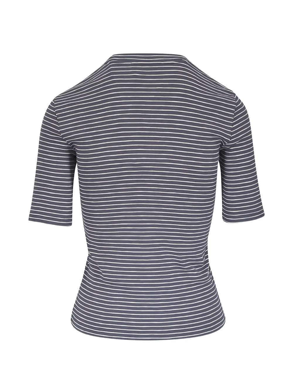 Vince Gestreept T-shirt Grijs