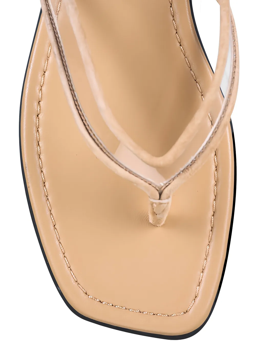 Veronica Beard Sandalen met doorzichtig bandje Wit