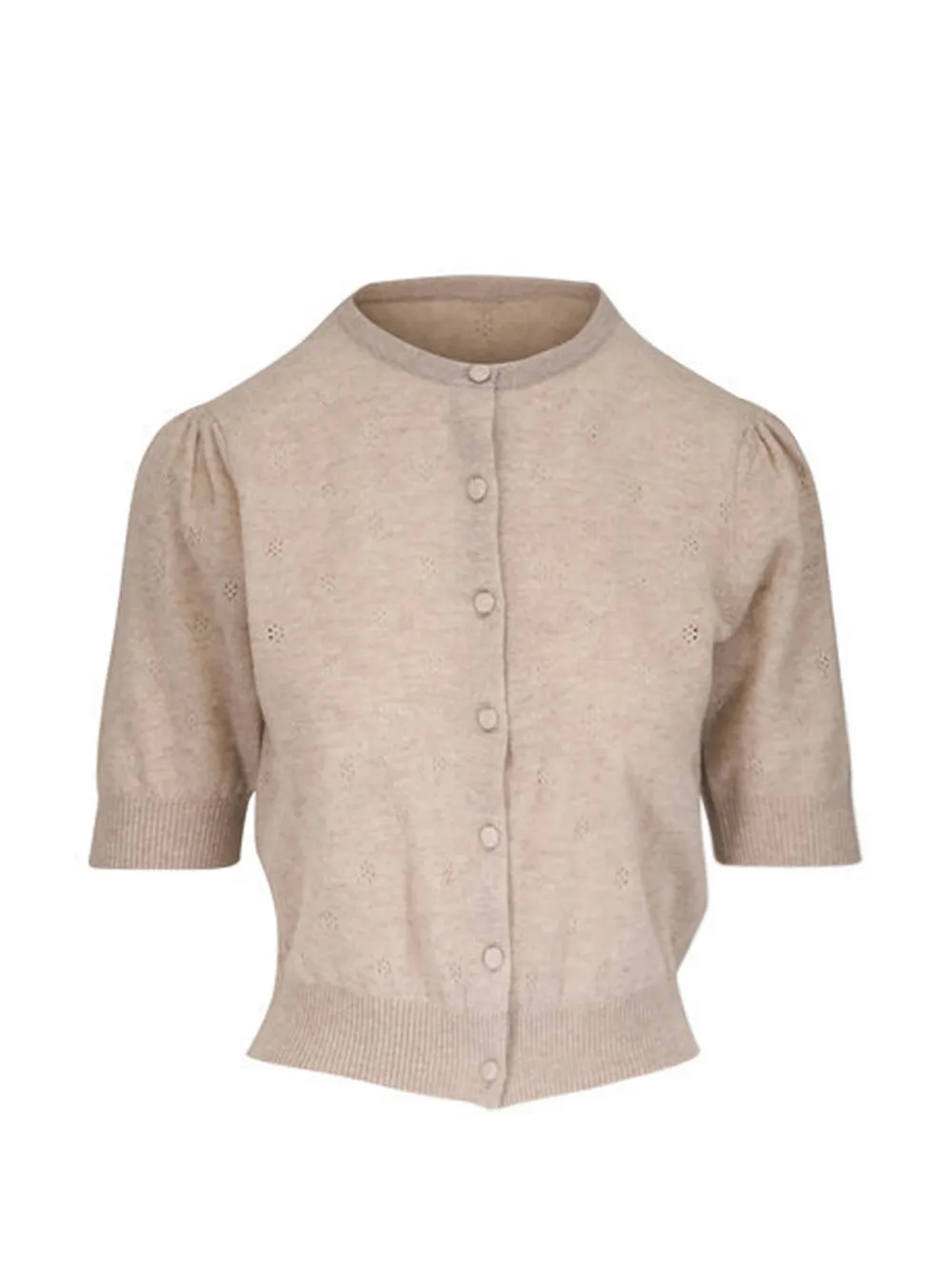 Citizens of Humanity short-sleeve cardigan - Toni neutri