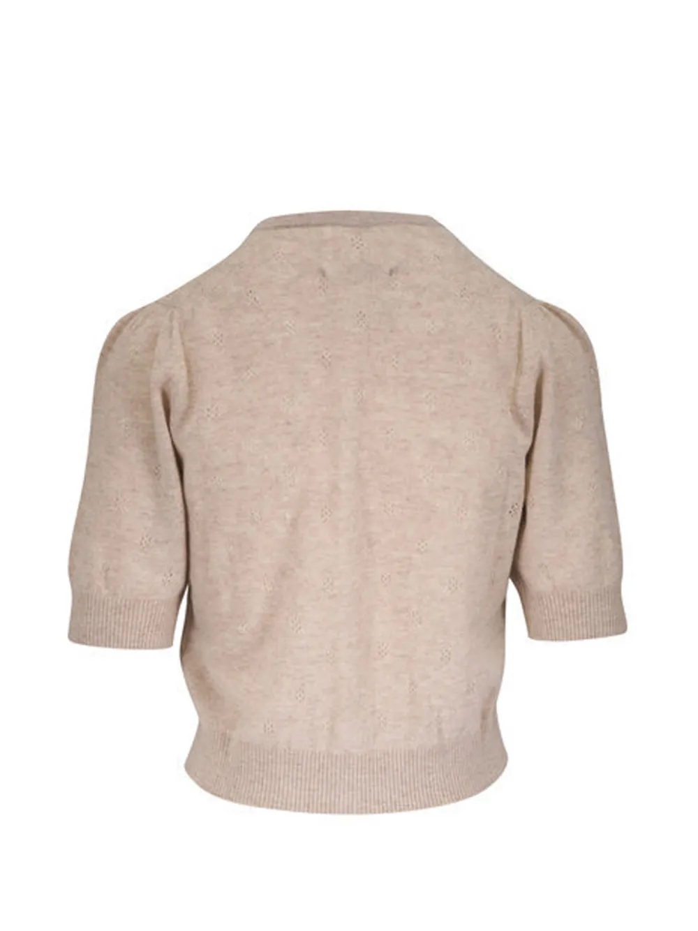 Citizens of Humanity Vest met korte mouwen Beige