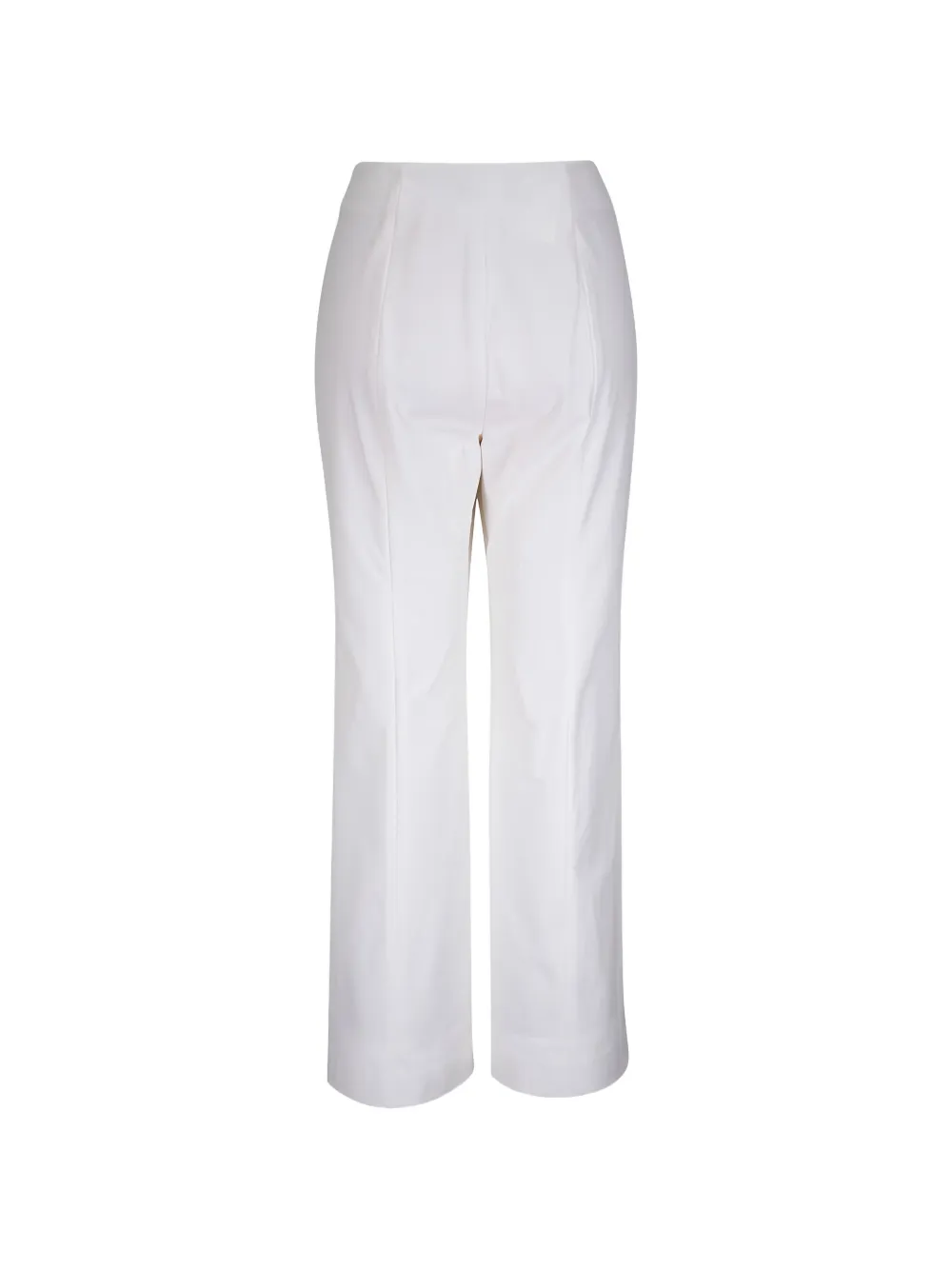  Lafayette 148 Vesey Flared-leg Trousers - White 