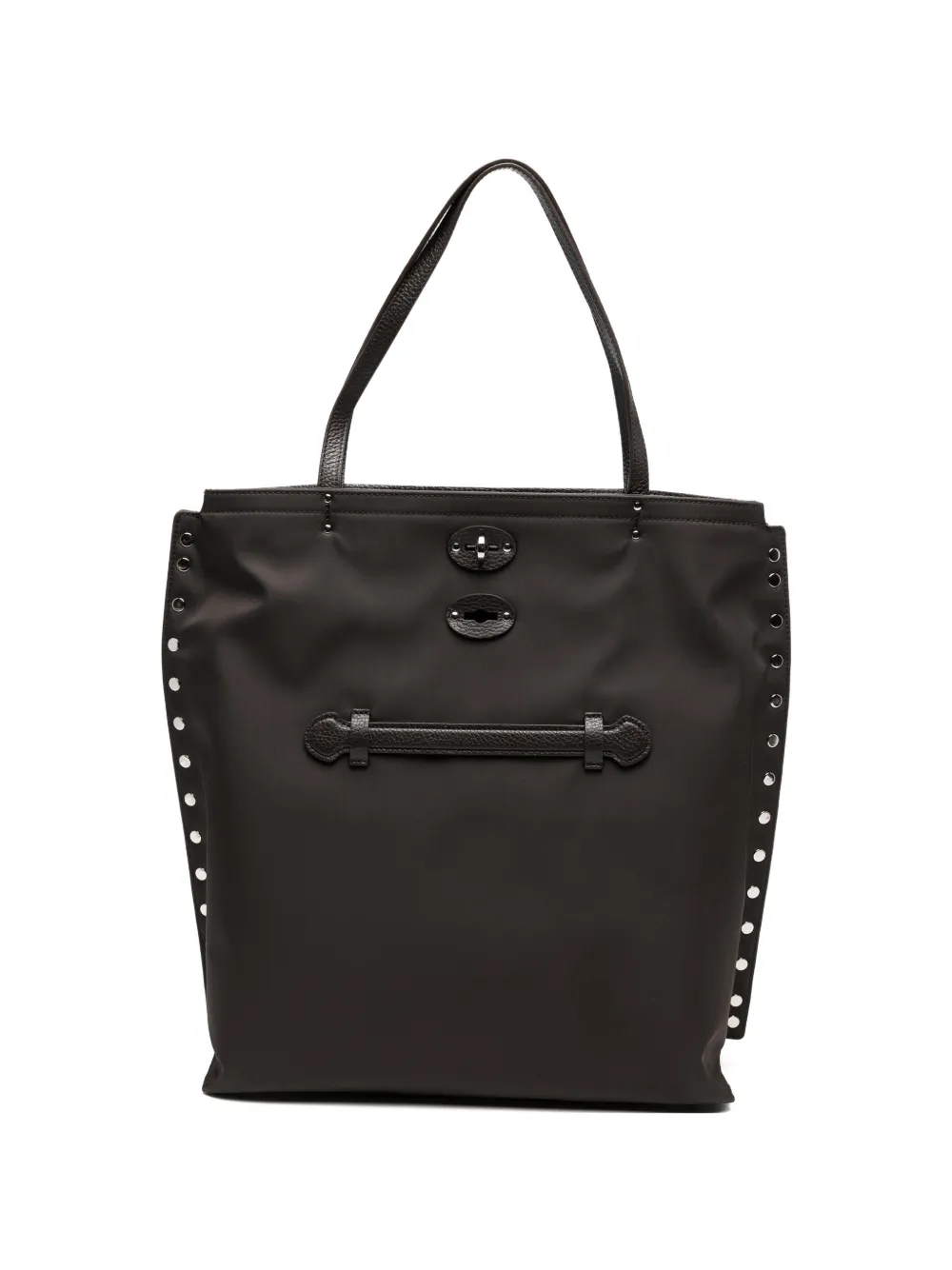 Zanellato medium A'spasso tote bag - Marrone