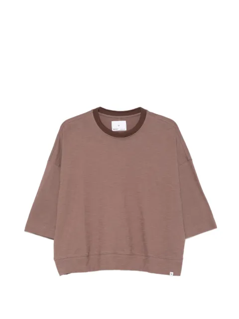 WOC haut côtelé à manches courtes