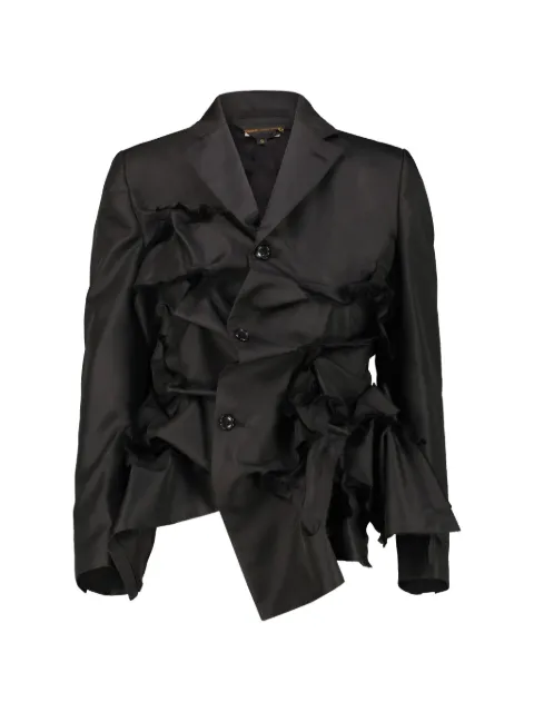 Comme Des Garçons ruffled deconstructed jacket
