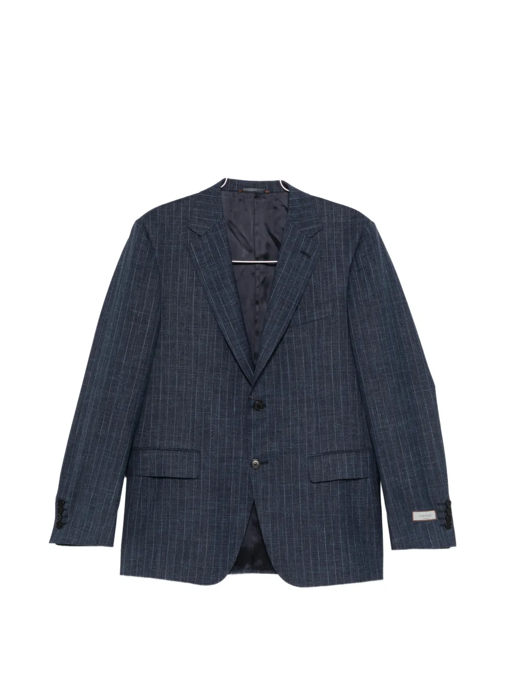 Canali striped two-piece suit - Blu