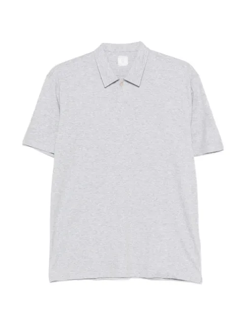 Eleventy buttoned short-sleeve polo shirt