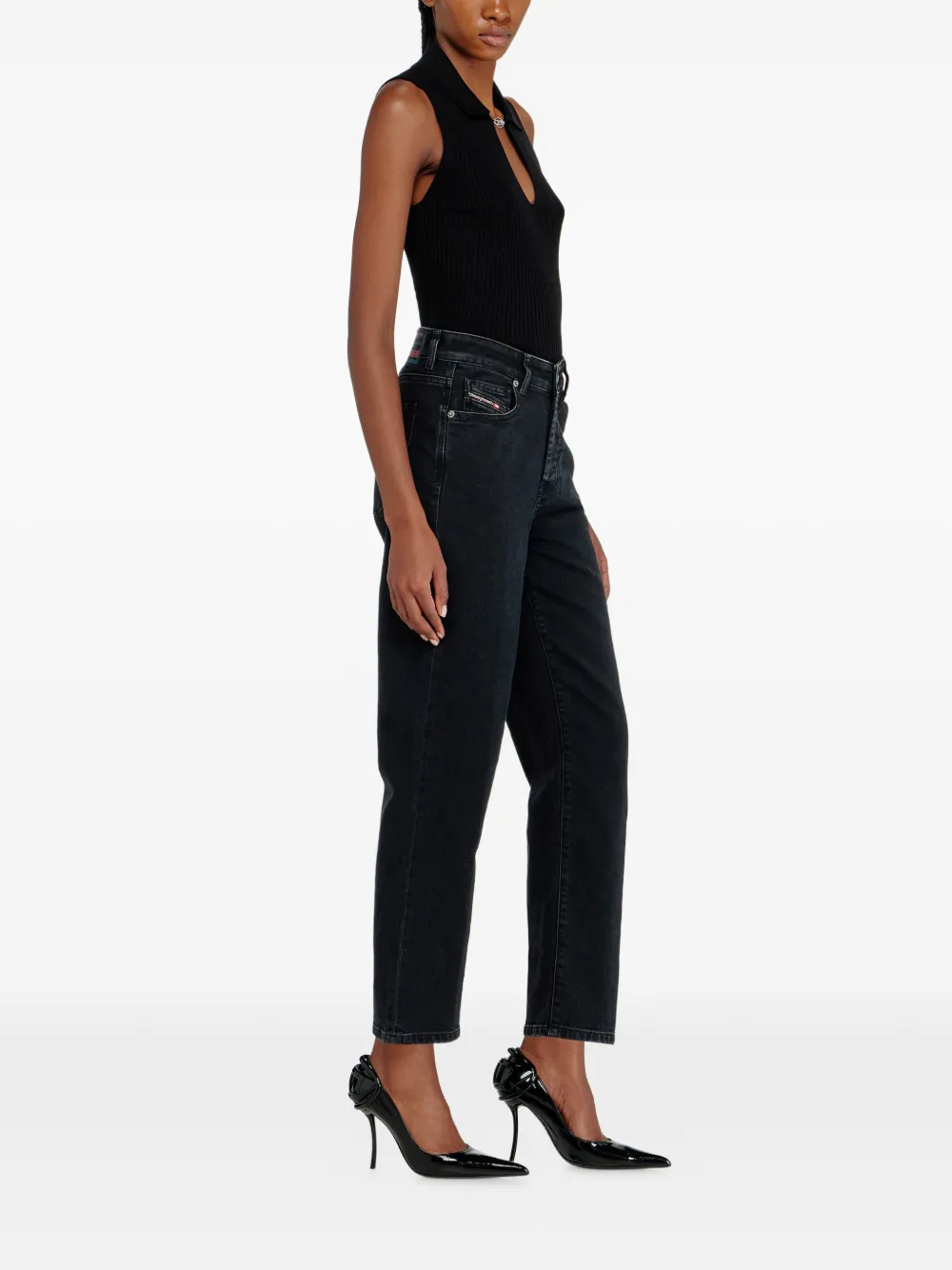 Diesel 1981 D-Went jeans Zwart