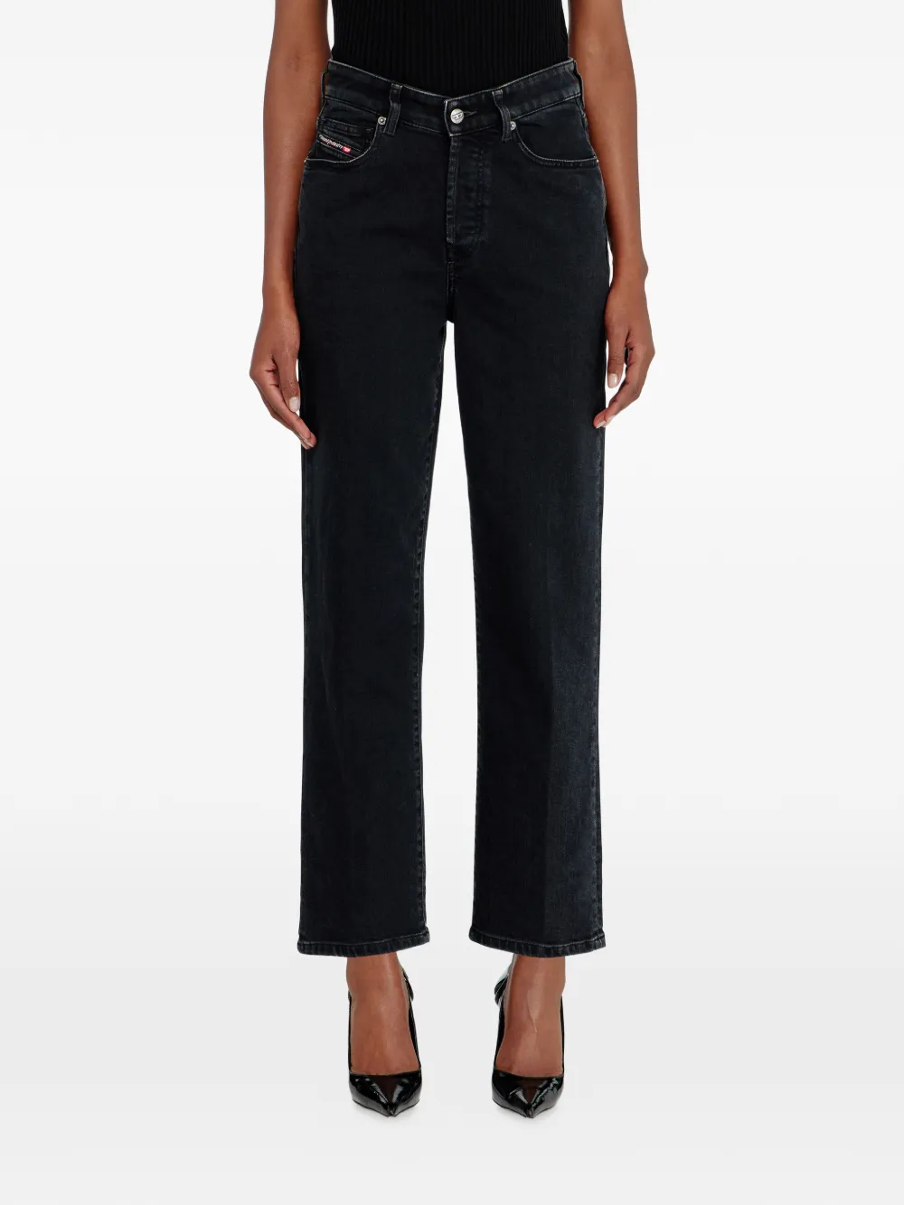 Diesel 1981 D-Went jeans Zwart