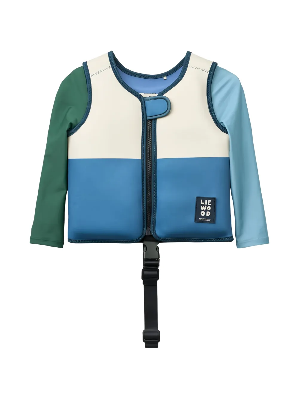 Liewood colour-block swim vest - Blau