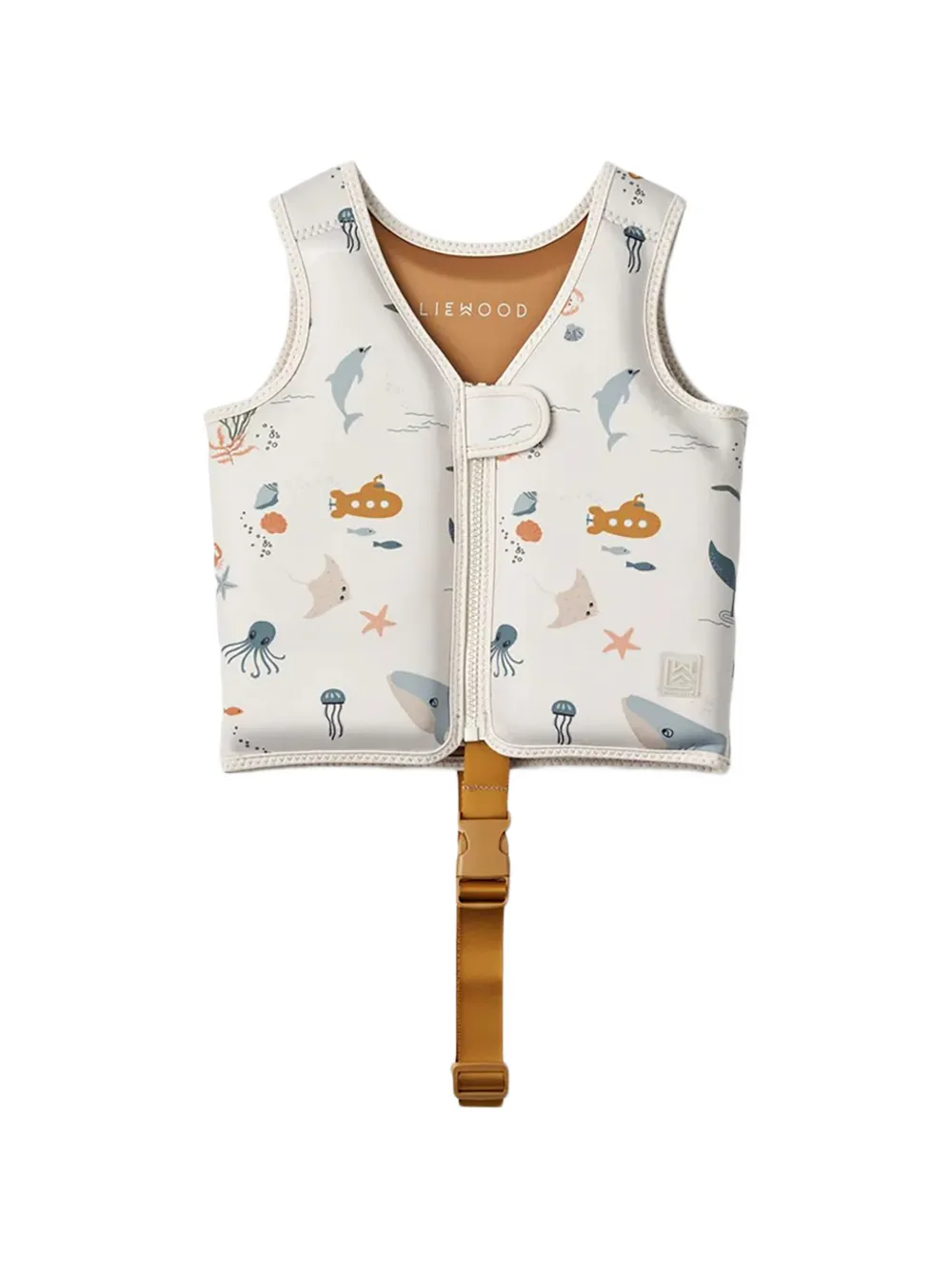 Liewood Dove print swim vest - Toni neutri