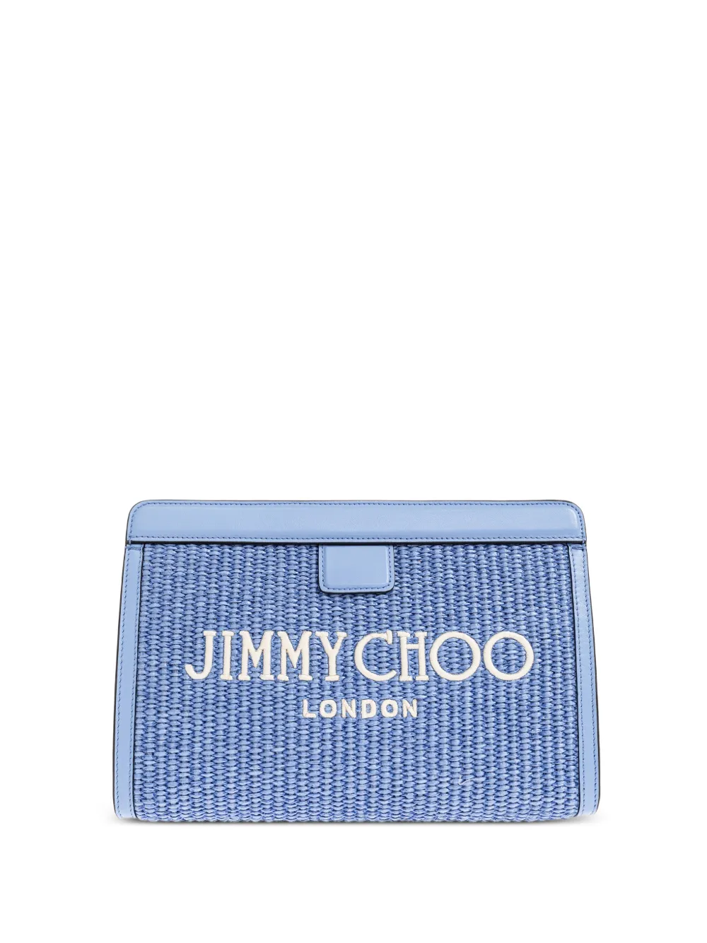 Jimmy Choo Avenue London clutch bag - Blu