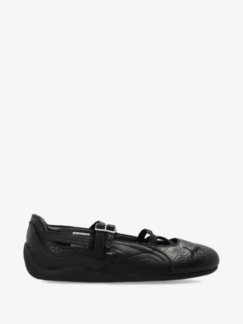 PUMA Speedcat croc-effect ballet flats