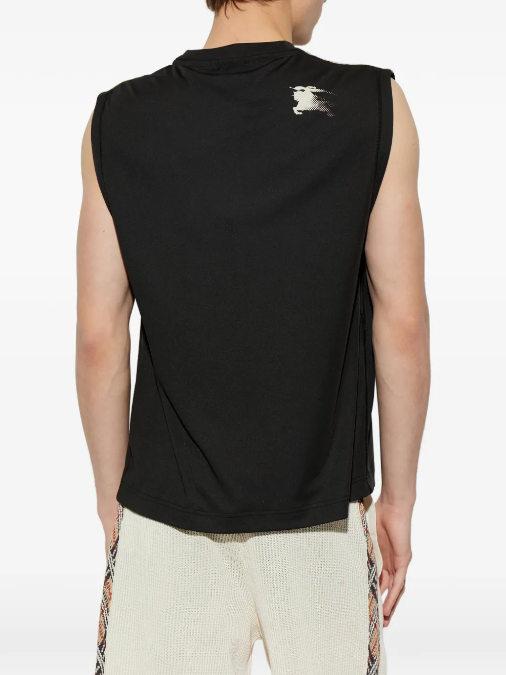 Burberry Arlo mouwloze spencer Zwart