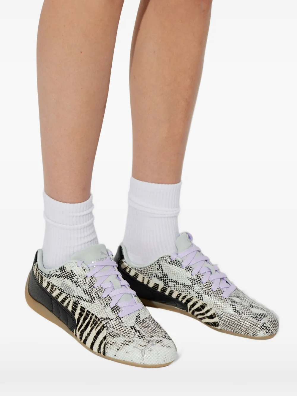 PUMA Speedcat sneakers met dierenprint Grijs