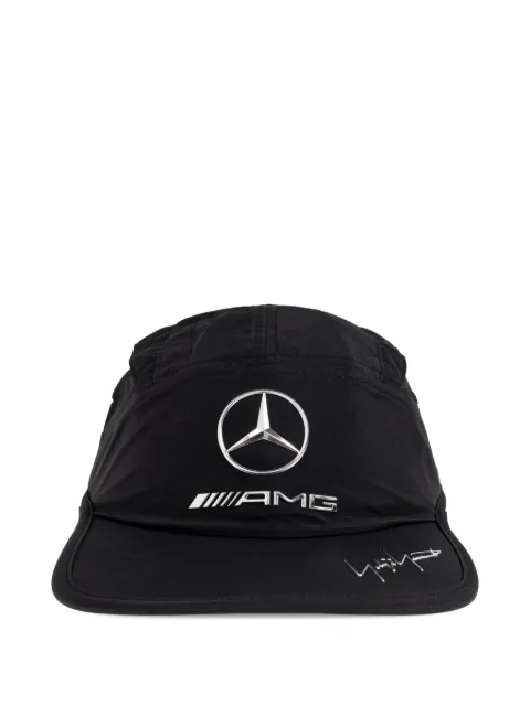 Y-3 x Mercedes AMG Petronas Formula 1 Team logo-detail running cap