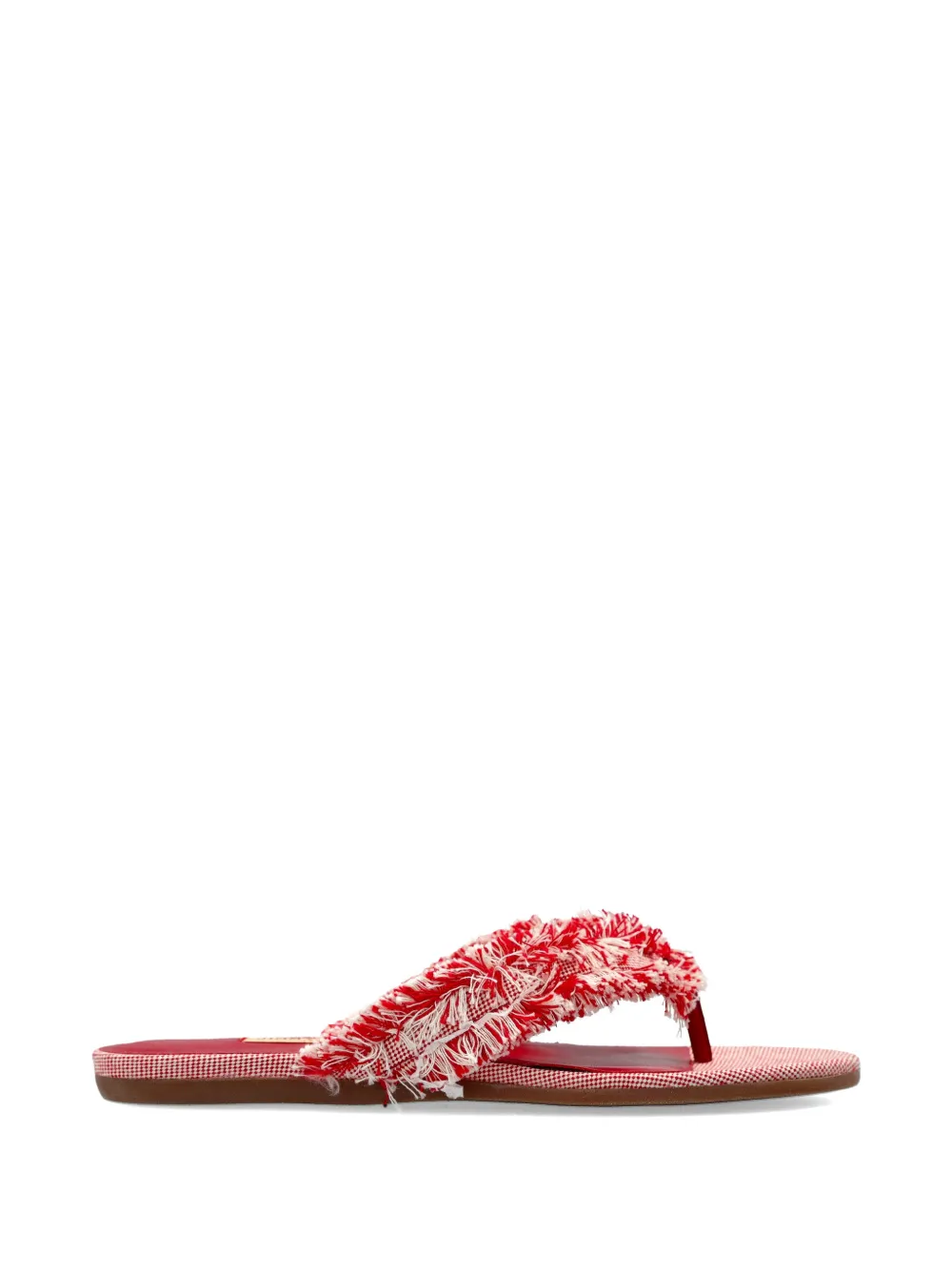 Jimmy Choo Bay flat sandals - Rosso
