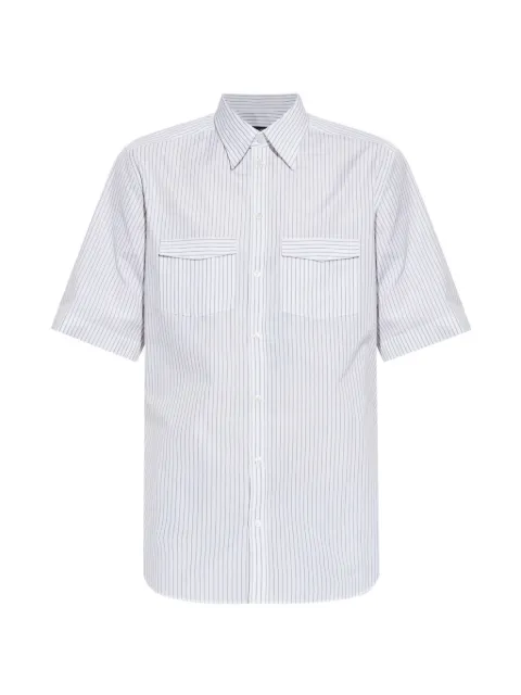 Dolce & Gabbana striped pocket shirt