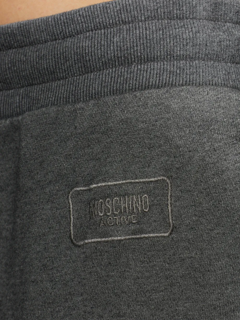 Moschino Trainingsbroek met ombré logo Grijs