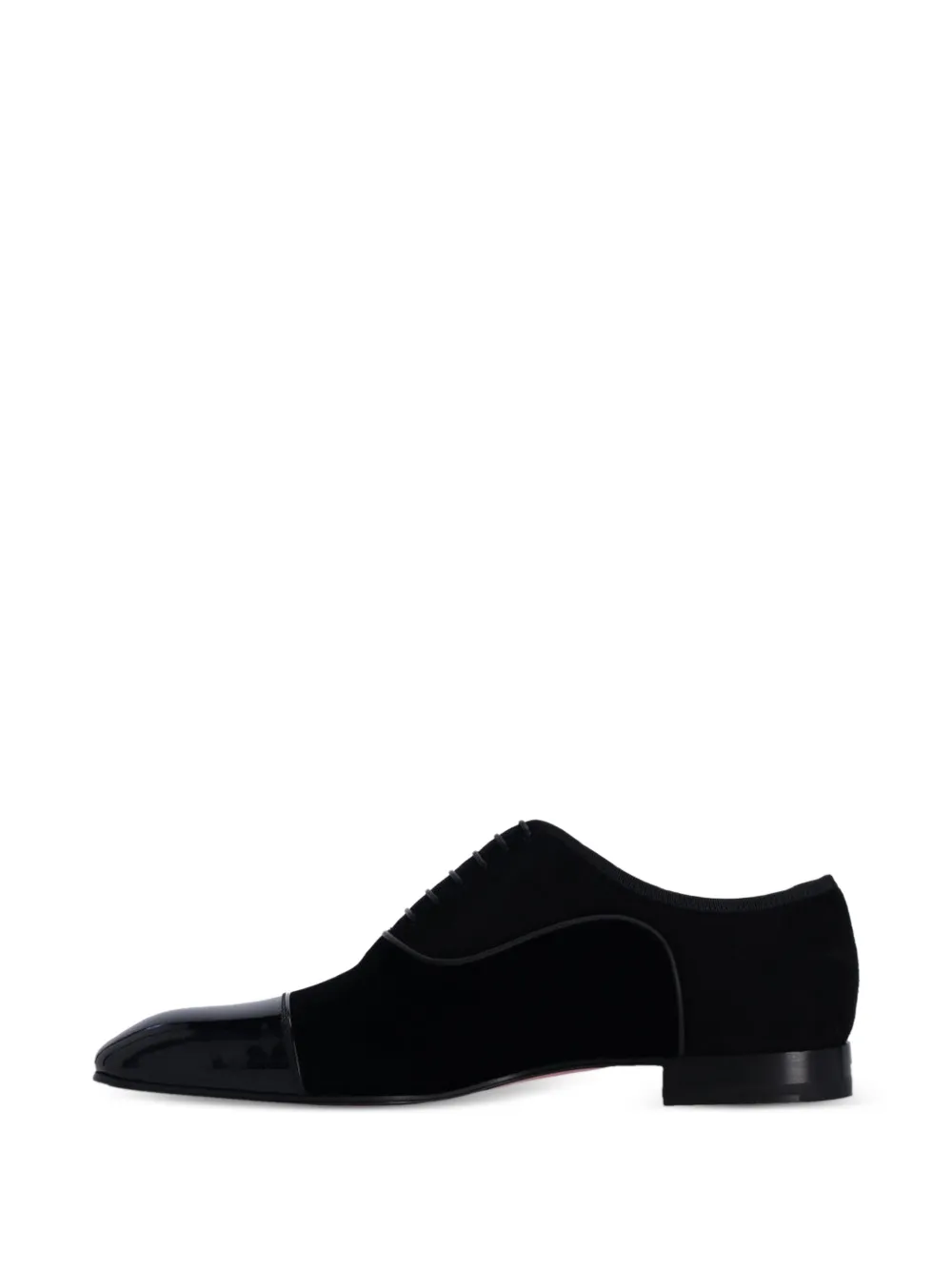 Christian Louboutin cap-toe Derby Shoes | Black | FARFETCH