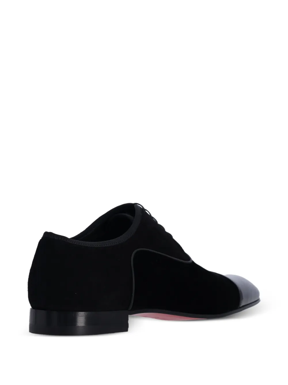 Christian Louboutin cap-toe Derby Shoes | Black | FARFETCH