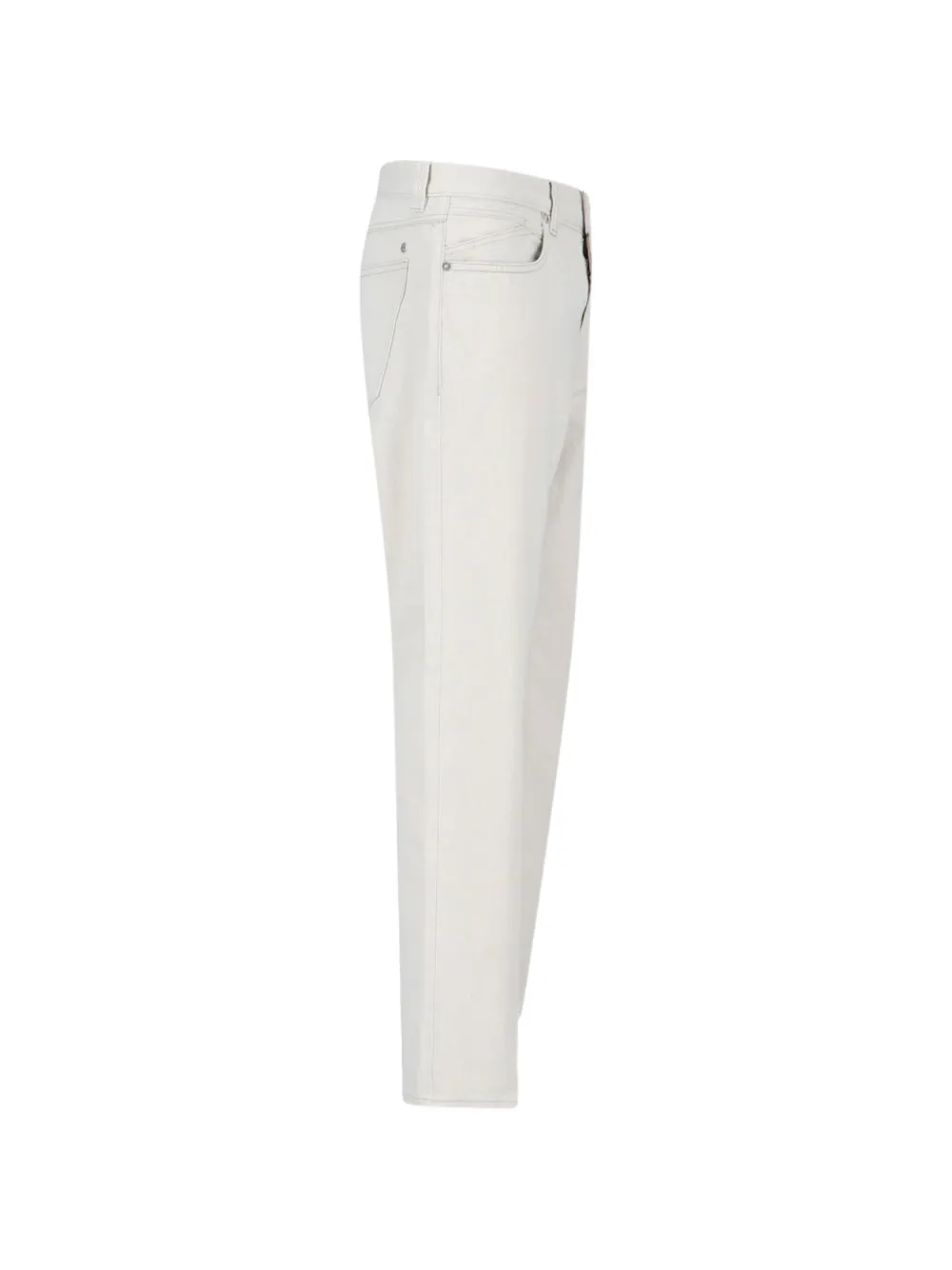  Closed Topstitch Denim Jeans - Grey 