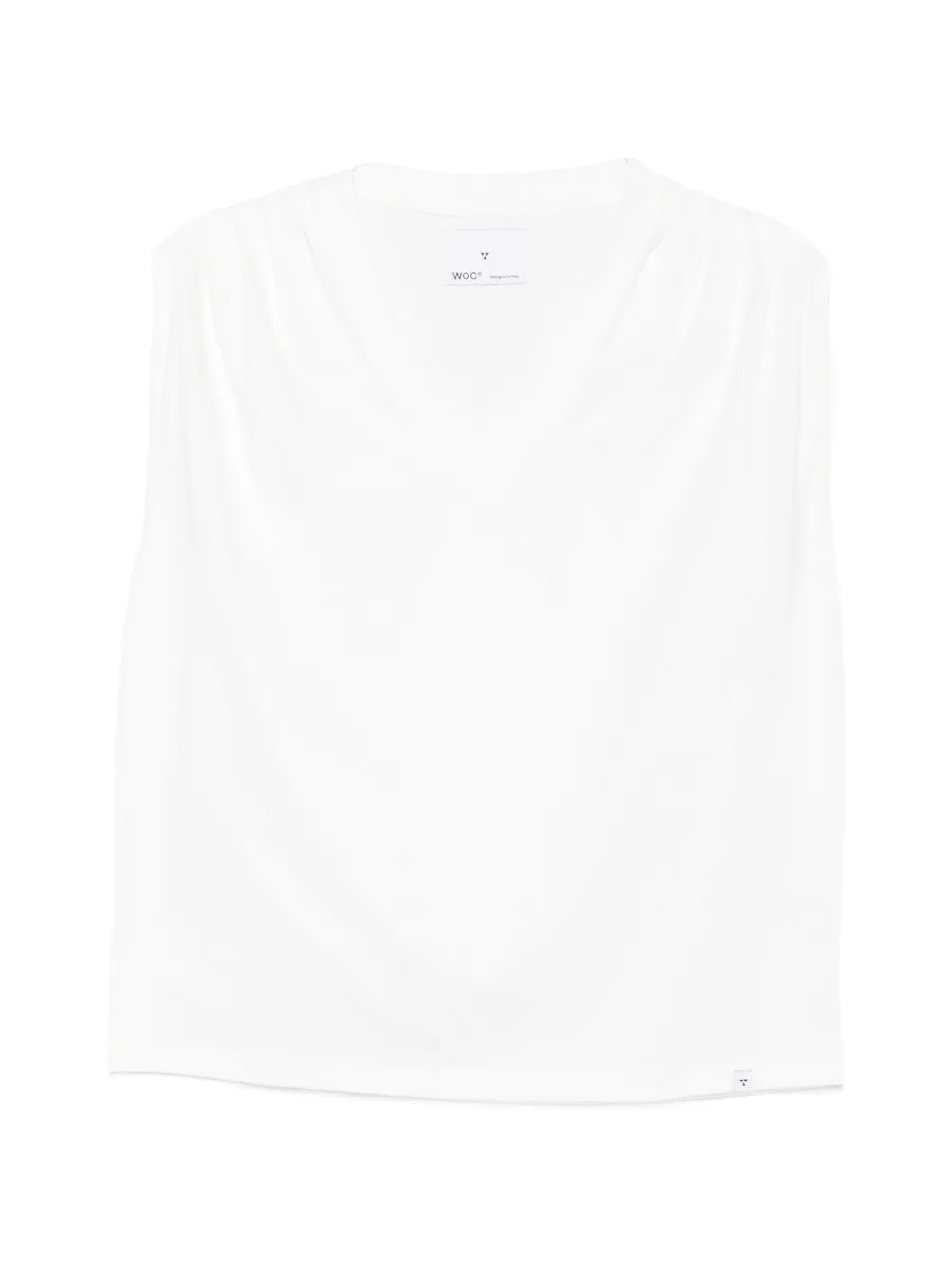 WOC Matera V-neck sleeveless vest - Weiß