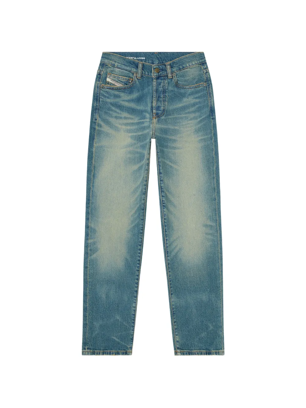 Diesel 1981 D-Went straight-leg jeans - Blu