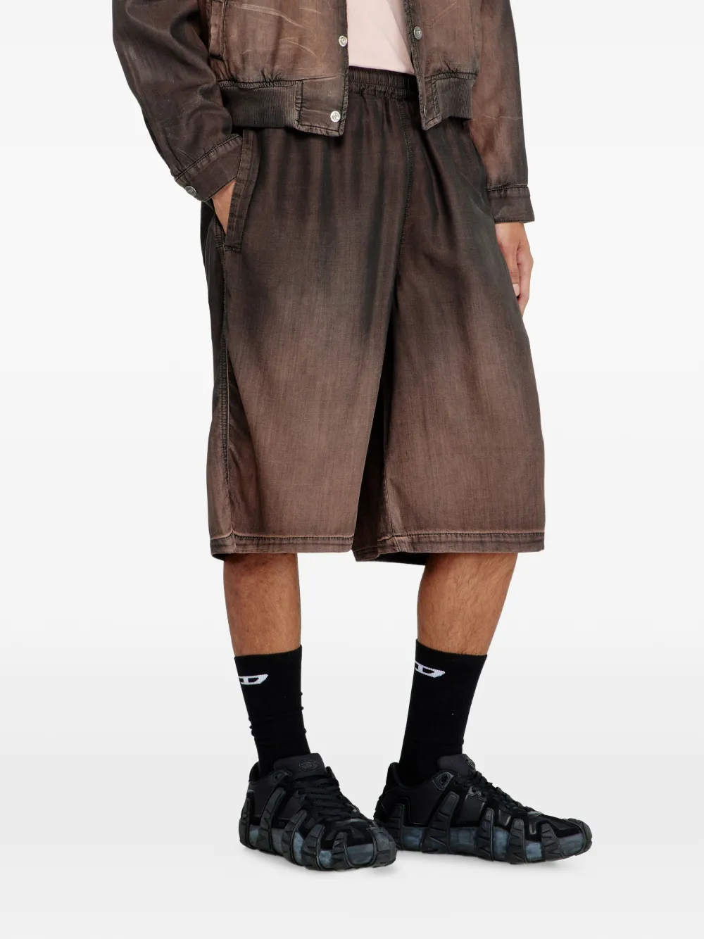 Diesel D-Roder-Short-S shorts Zwart