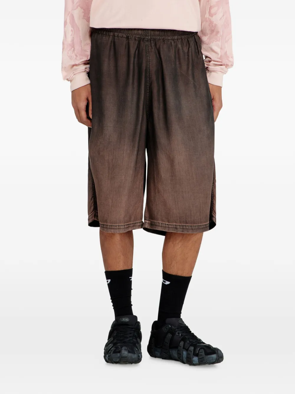Diesel D-Roder-Short-S shorts Zwart