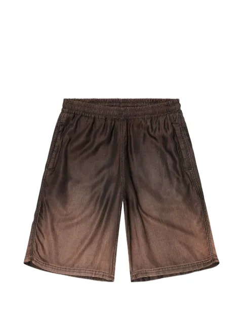 Diesel ombre-effect Bermuda shorts