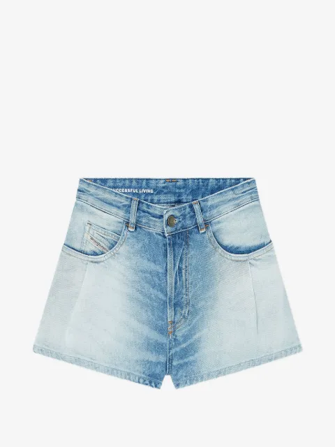 Diesel wide denim shorts
