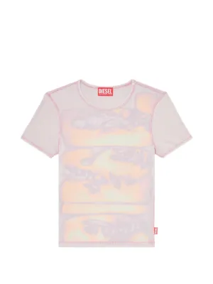Diesel T-Ele T-Shirt | Pink | FARFETCH