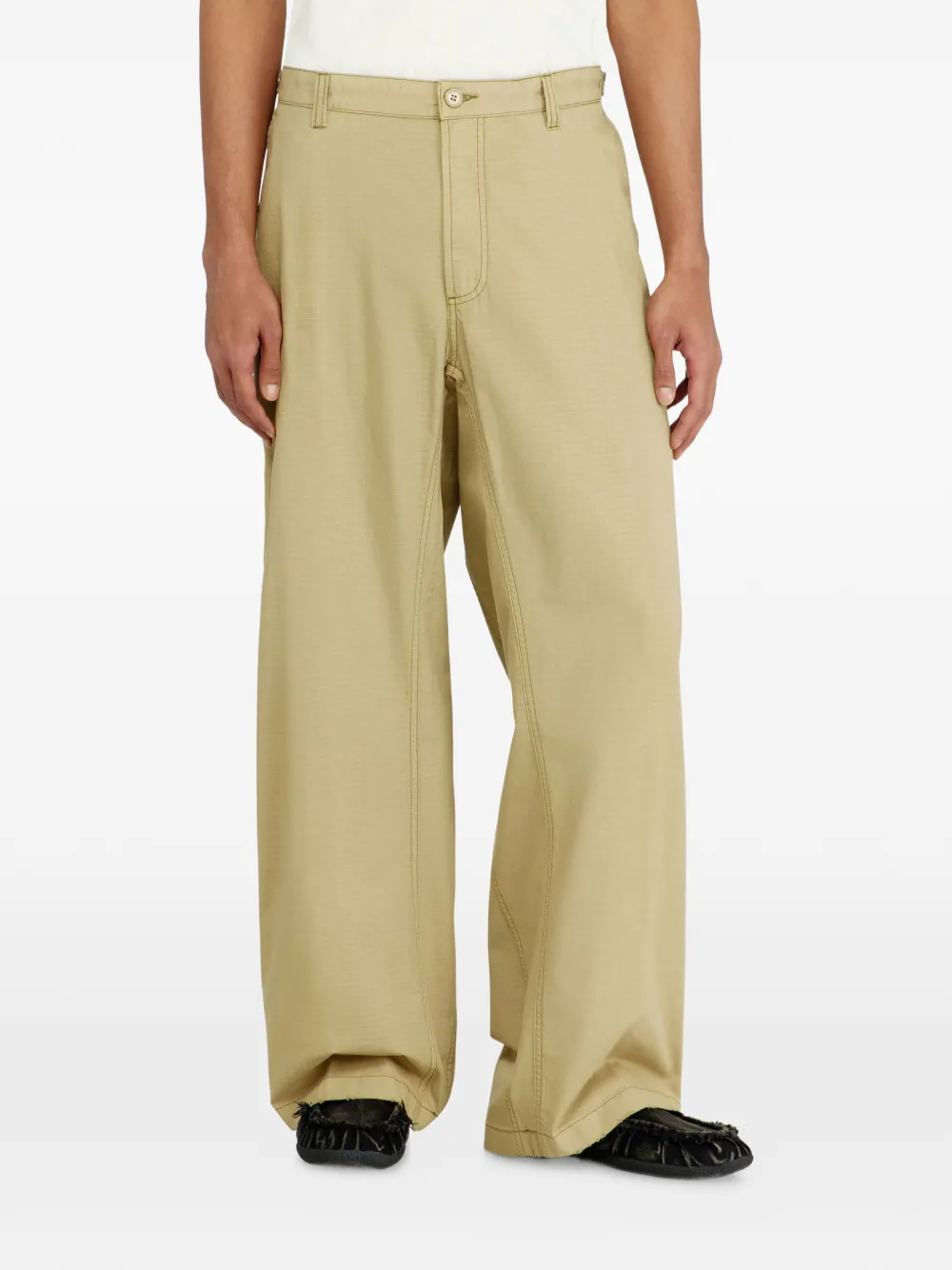 Diesel P-BALL ripstop broek Beige