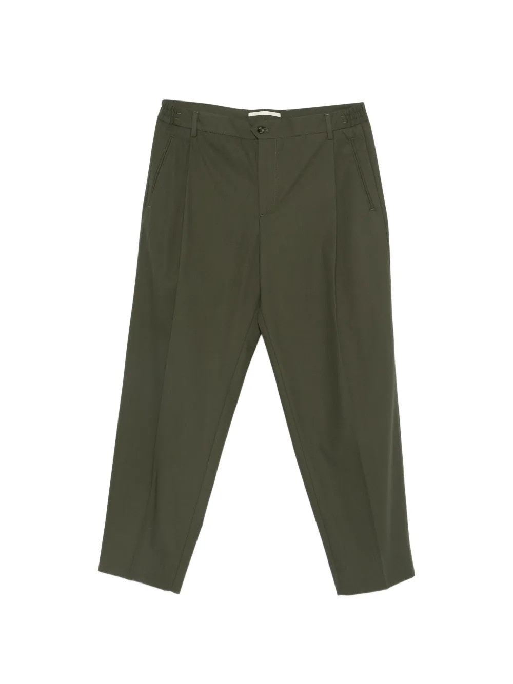 Briglia 1949 Manhattans pleated trousers - Verde