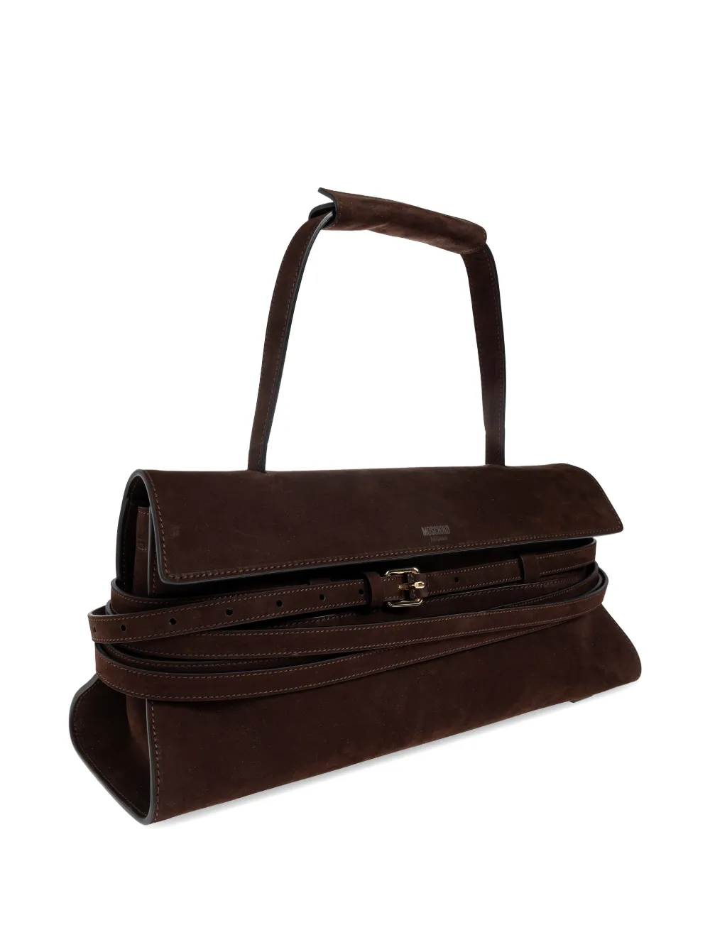 Moschino Tie Me schoudertas Bruin