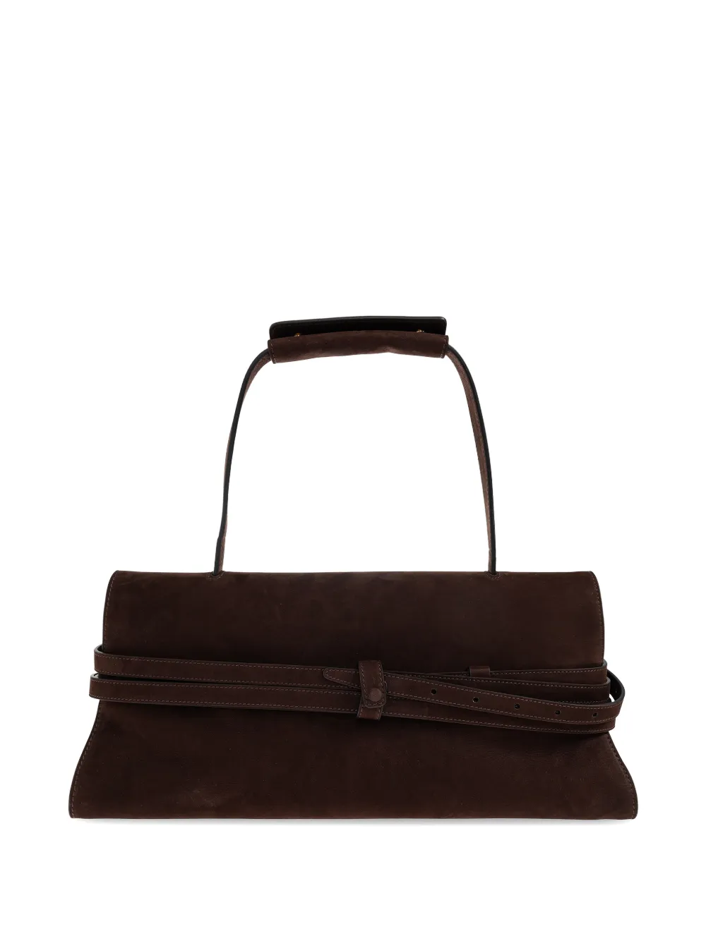 Moschino Tie Me schoudertas Bruin