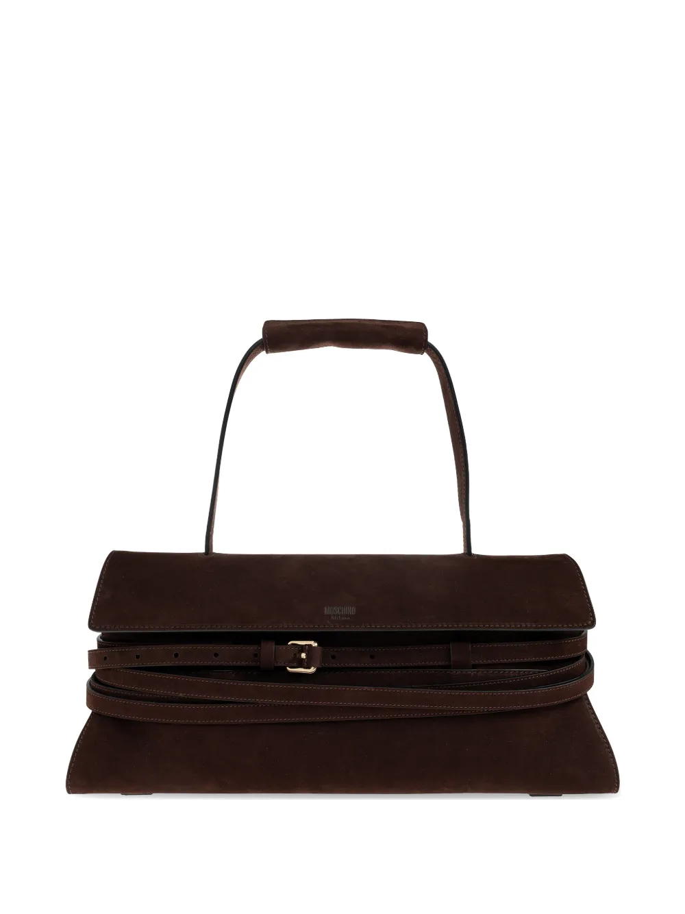 Moschino Tie Me shoulder bag - Marrone