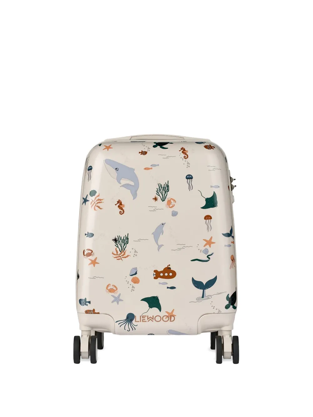 Liewood sea creatures print suitcase - Toni neutri