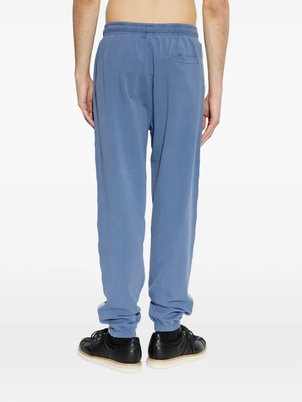 Moschino Trainingsbroek met logopatch Blauw