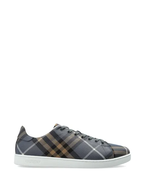 Burberry check-print lace-up sneakers