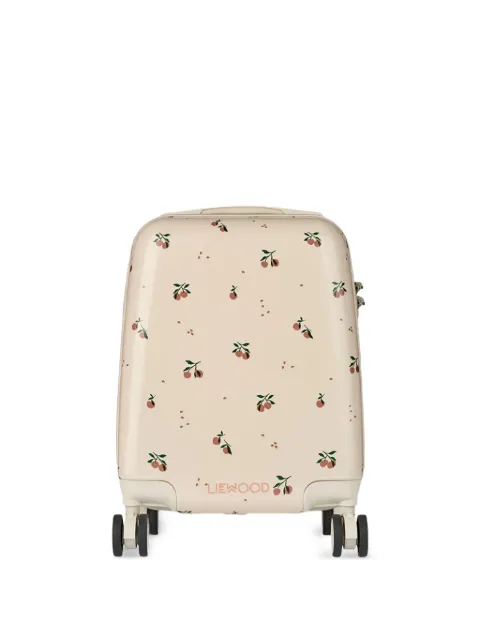 Liewood floral rolling suitcase