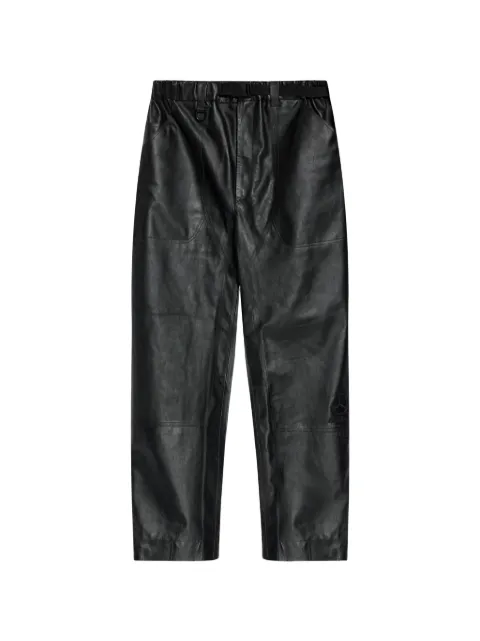 Y-3 Mercedes-AMG Petronas leather trousers
