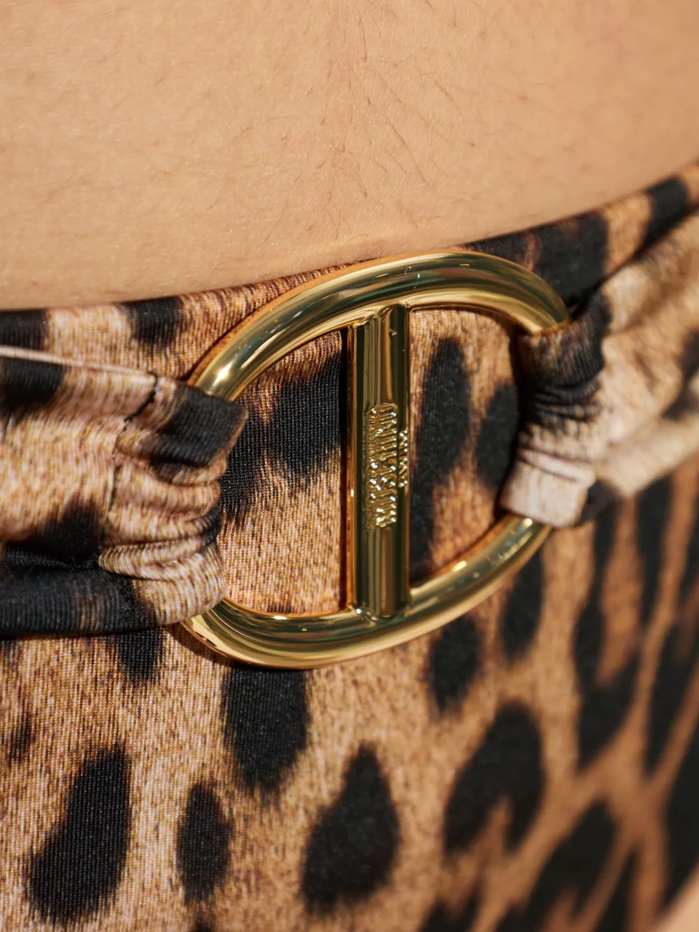 Moschino Lycra zwembroek met print Beige