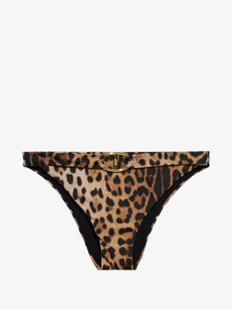 Moschino printed lycra swim briefs