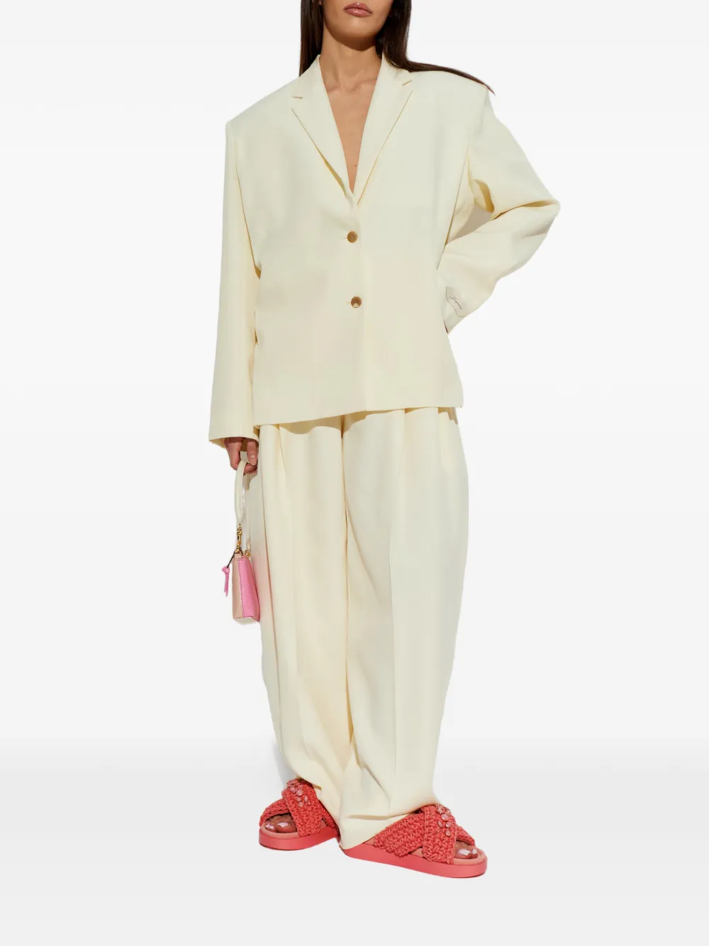 Inuikii woven embellished sneakers Roze