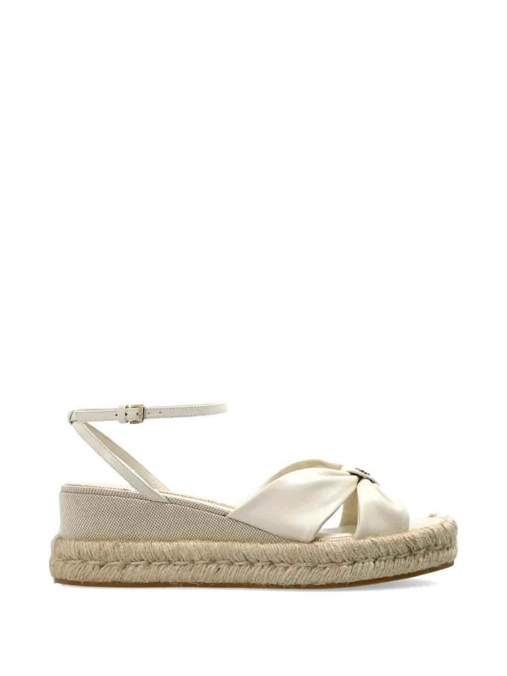 Jimmy Choo Aella wedge sandals - Toni neutri