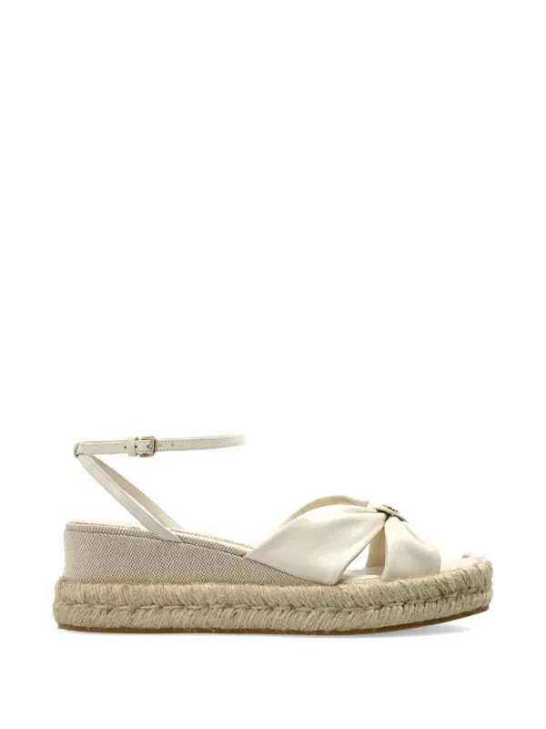 Jimmy Choo Aella Wedge Sandals | Neutrals | FARFETCH