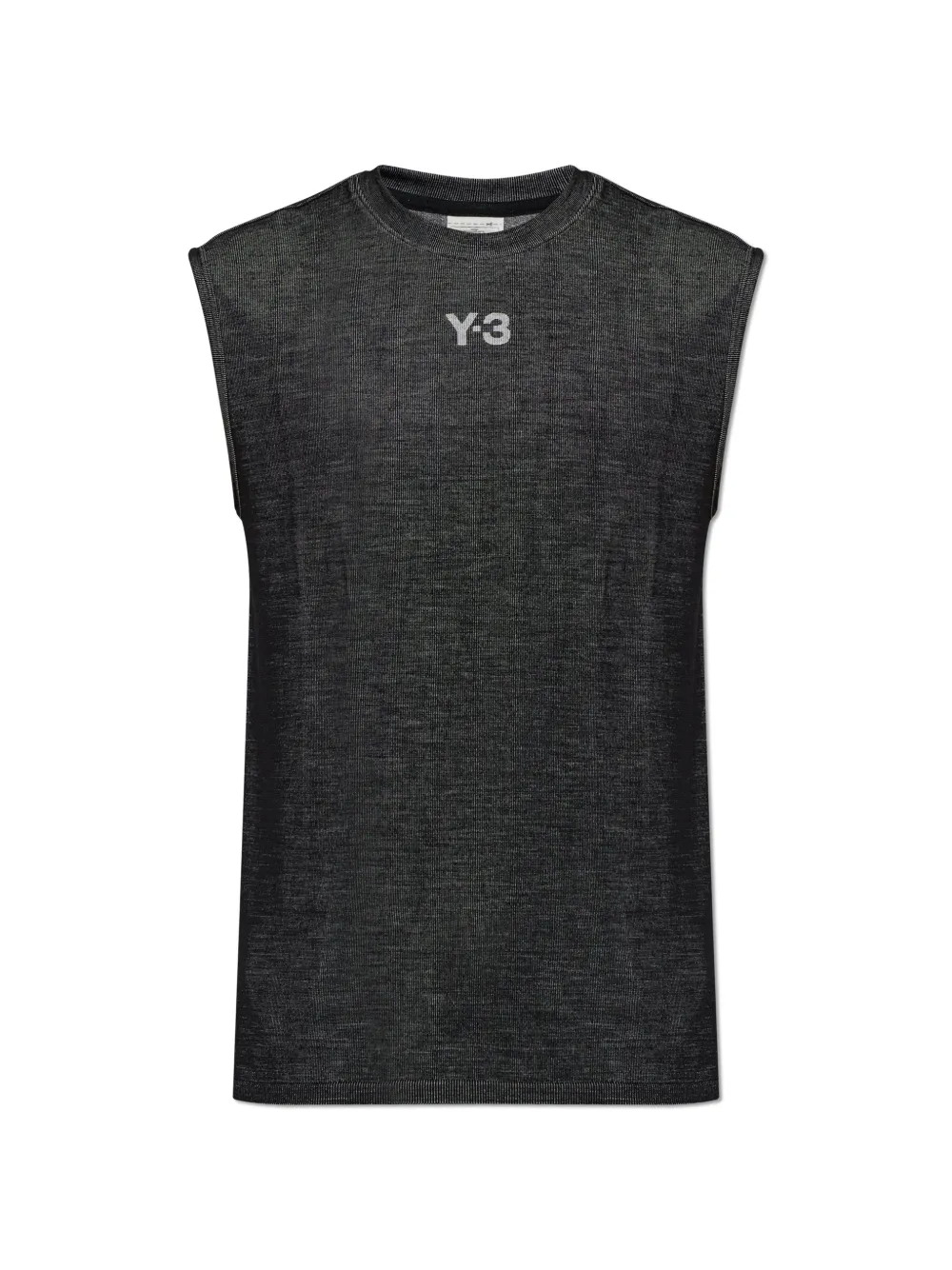 Y-3 x Mercedes AMG Petronas logo-print tank top - Grigio